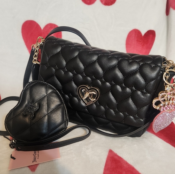 JUICY COUTURE Flawless Flap Shoulder Bag and Wallet - Picture 7 of 11